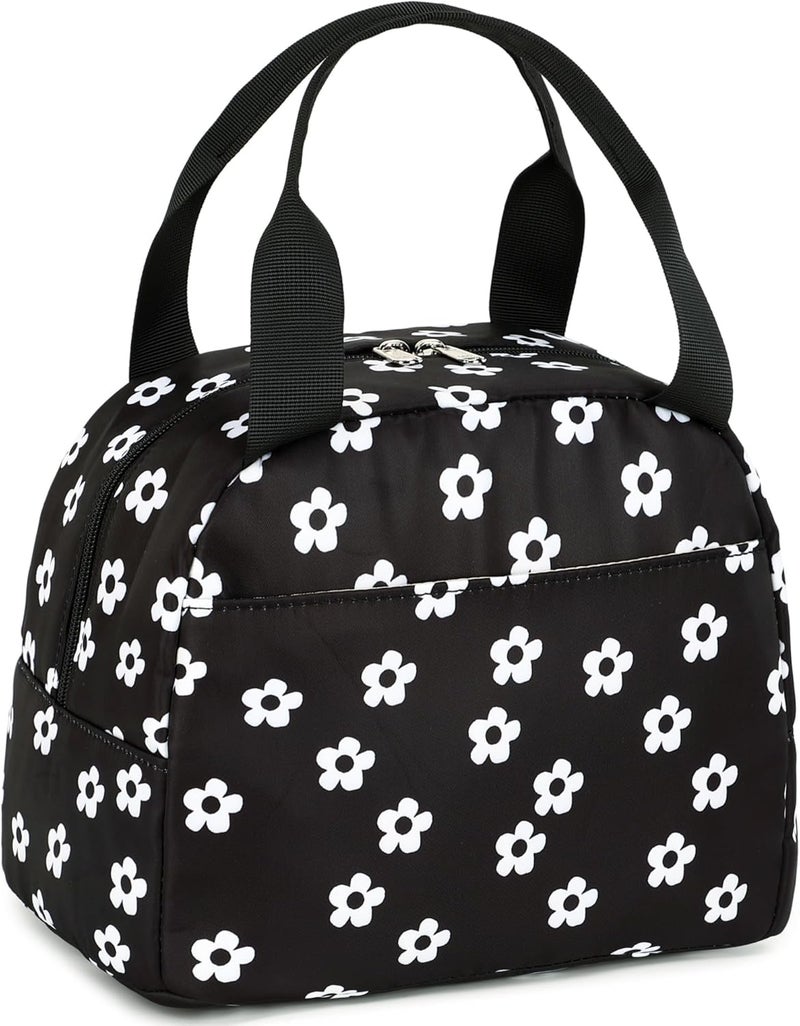 LEDAOU Lunch Box for Women Insulated Lunch Bag Lunch Tote Bags Leakproof Cooler Lunch Case for Travel Work Picnic - Image 1